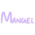 manuel.stl 50 Names with Disney letters