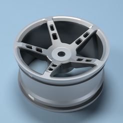Ghia.png STL file 1/10 RC Rim - Ghia・3D printer design to download