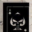 Capture-d'écran-2024-03-16-233453.png Square wall bracket Ace of Spades Punisher