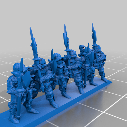 Warhammer Fantasy - Empire Halbardiers, Figurines Occasion