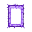 Ice Shard Picture Frame.stl ❄️ Ice Shard Picture Frame