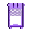 TOP-MMDVM_v3_CustomOffset.stl Remixed MMDVM top for Raspberry Pi 4B Wind Tunnel Case