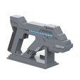 4.png Asuran Replicator Stunner - Stargate - Printable 3d model - STL + CAD bundle - Personal Use