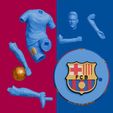 Lionel-Messi-Preview-05.jpg 🌟 Lionel Messi 3D Printable Figure | FC Barcelona Legend | STL Model ⚽️👑