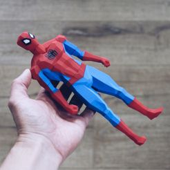 IMG_4404b.JPG Low Poly Spider-Man