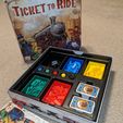IMG_20200406_211633.jpg Ticket To Ride Train Trays Board Game Box Insert Organizer