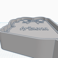 Arizona-w_-bow-4in-3.png Arizona w/ bow Freshie Mold