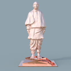 SoF With Base 2.png Statue Of Unity With Base - Sardar Vallabhbhai Patel