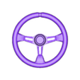 Steering Classic STL.stl 3 steering wheel set.