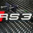 DSC_0032.jpg Audi RS3 plus Emblem Logo badge S3 A3 Abt APR Motorsport