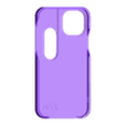 Sliding_Emoji_Case_iPhone12_Open.STL Emoji Case - iPhone 12 Series