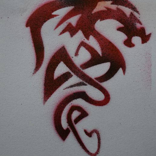 KAT_5021.jpg Plantilla del Dragón de Nudos Celtas