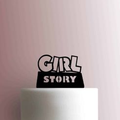 JB_Toy-Story-Girl-Logo-225-B499-Cake-Topper.jpg Archivo STL TOPPER TOY STORY GIRL STORY・Objeto imprimible en 3D para descargar