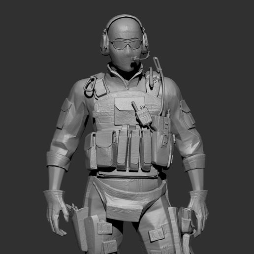👻 CODM GHOST・ STL File for 3D printing・Cults