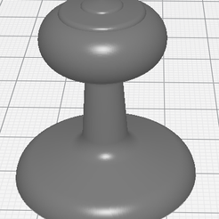 p.png Free STL file furniture handle・3D printer design to download