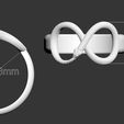 543534534.jpg STL file ring snake・3D printable model to download