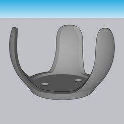 Soporte-Echo-4-1.jpg STL file WALL BASE ECHO DOT 4, ALEXA 4, ECHO DOT 4HT GEN・3D printing template to download