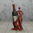 Render6.jpg WEINHALTER / MUJER PORTA VINO