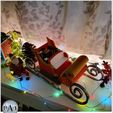 SANTA'S-SLEIGH-007.jpg Santa's Sleigh - Christmas decoration/Table center piece