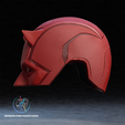 Render_7.png Daredevil Born Again Helmet 3D Printer File STL