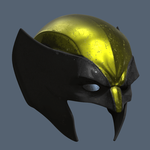 Wolverine Masks Short 3.png Télécharger fichier STL Masque Carcajou • Modèle pour impression 3D, VillainousPropShop