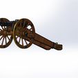 Полупудовый-единорог-сборка-2.jpg Model of the artillery gun "Russian Yedinorog (Unicorn)", sample 1805.