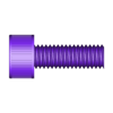 M5x14.stl Juego de tornillos de cabeza hexagonal M5 (ISO Métrico)