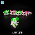 Image_01.jpg Flexi Little Axolotl STL/3MF Multicolor PrePainted