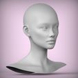 2.12.jpg 41 3D HEAD FACE FEMALE CHARACTER TEENAGER PORTRAIT DOLL 3D model 3D model 3D model