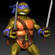 ScreenShot611.jpg Leonardo TMNT 6" ACTION FIGURE FOR 3D PRINTING.