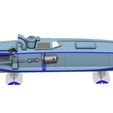 11.jpg Low Profile Stealth Semi Submersible Interceptor 1m RC Ready 3D Printable Model