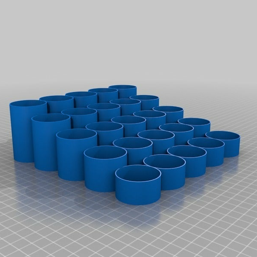 5x5 37mm parametric paint bottle holder