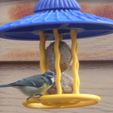 5.jpg Birds. Bird feeder with grease ball