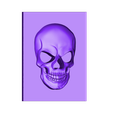 skull_artistic.stl Télécharger fichier STL gratuit crâne • Plan pour imprimante 3D, stlfilesfree