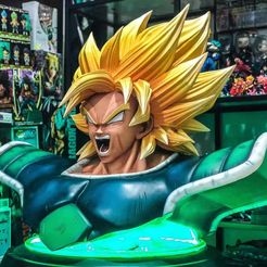 Preview11.jpeg Broly Bust 3D print model