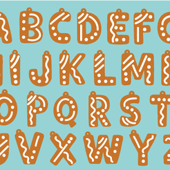 Keychain.png Archivo STL Letras - Llavero・Modelo imprimible en 3D para descargar