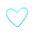 Funky-Heart-1.png Funky Heart Cookie Cutter | STL File
