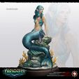 Mermaid.jpg [Набор] Русалки - 32 мм, 5 готовых STL