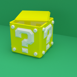 Box.png Download STL file Box Mario • 3D printing model, Tuka73