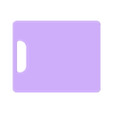 Printable Thin Cutting Board w Fluid Catch.stl Tabla de cortar flexible imprimible