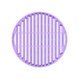 Speakergrille_reardoor_Renault_Clio.stl Rear Door Speaker Cover – Renault Clio II