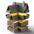 5.png Medieval Architecture - three story house