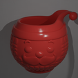 Santa_Inspired_Planter.png 2023 Cute Planters x8