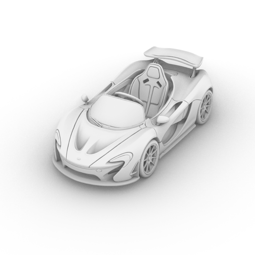 McLaren P1 toy car model for children