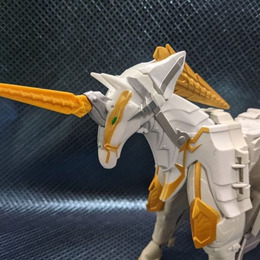 Horn/Sword - Horned Sacred Horse Unigolon - Mahou Sentai Magiranger. Brightstar - Power Rangers Mystic Force. - Saintkaiser - Magiphoenix