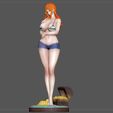 3.jpg NAMI STATUE ONE PIECE ANIME SEXY GIRL CHARACTER 3D print model