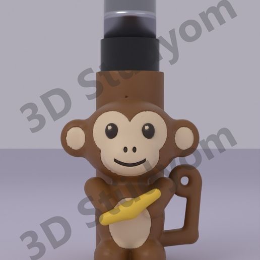 Clipper Lighter Sleeve – Monkey · Clipper Çakmak Kılıfı