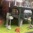 IMG_1242.jpg Star Wars Diorama Endor for Action Fleet and Micro Galazy