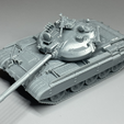 Tanque soviético T-55AM 1:100