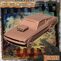 hot-god.jpg 3D file Racing and city cars・3D printable model to download